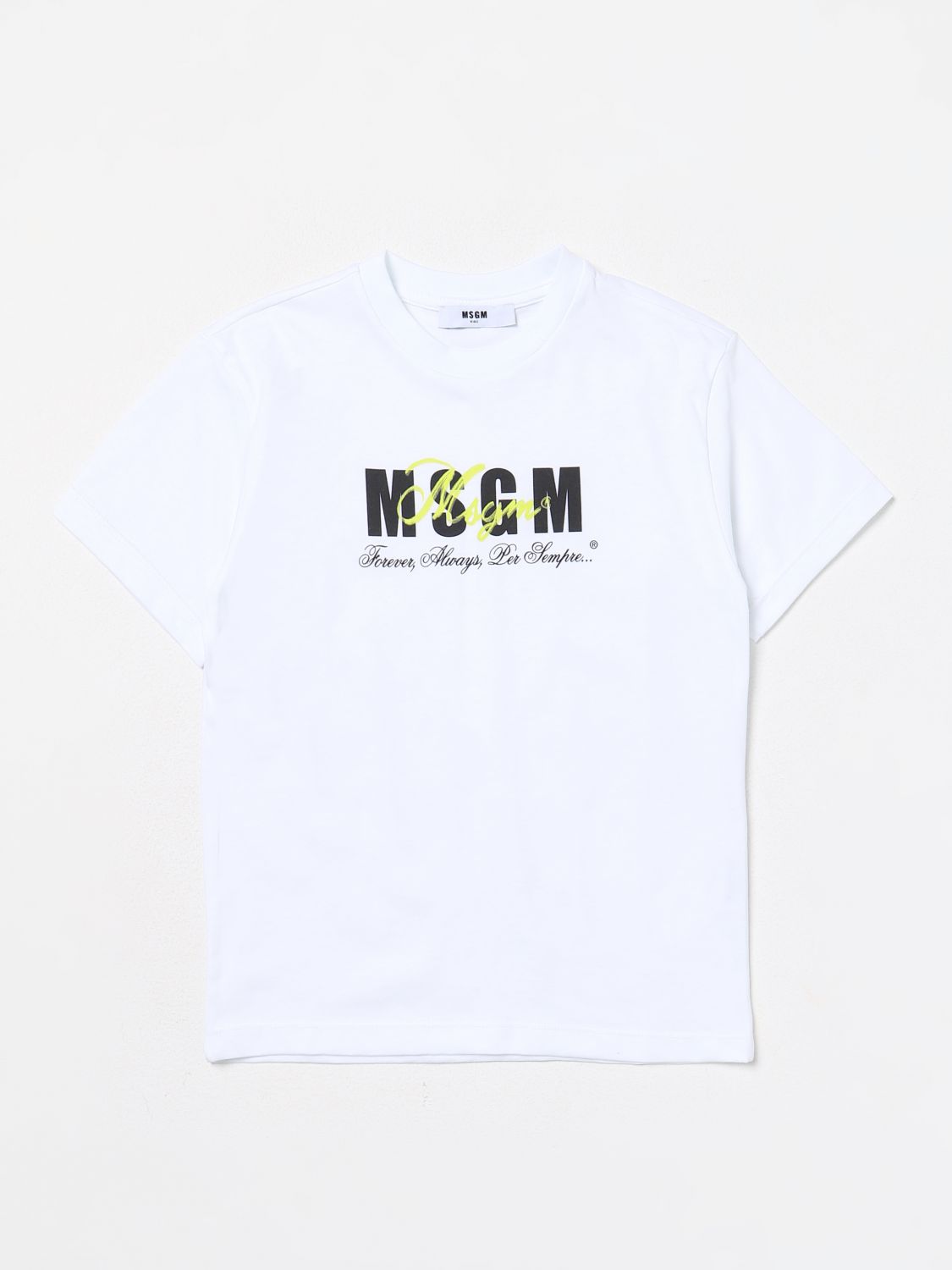 Msgm Kids T-Shirt MSGM KIDS Kids colour White