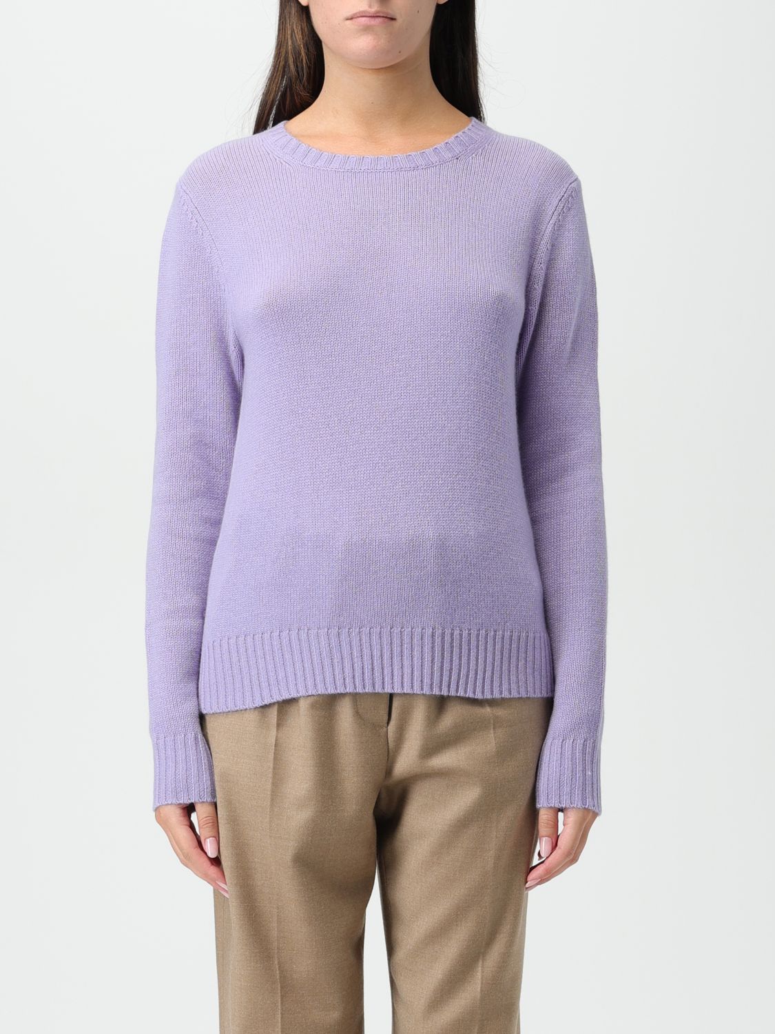 Allude Jumper ALLUDE Woman colour Lilac