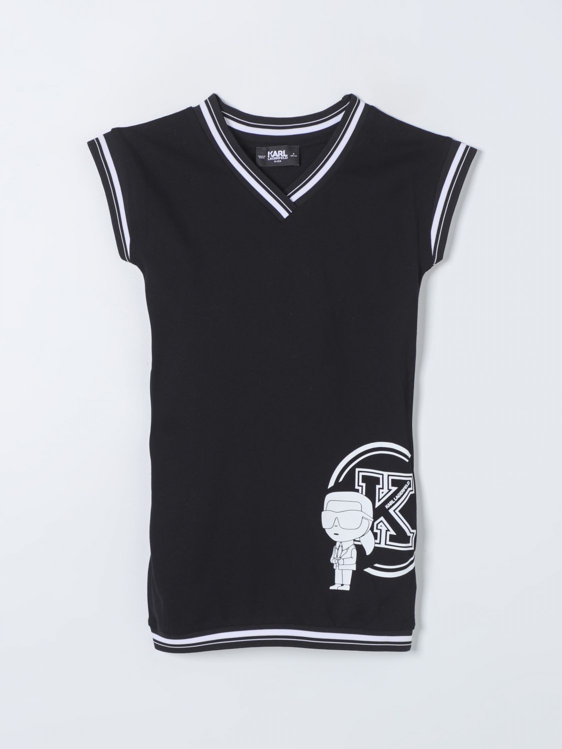 Karl Lagerfeld Kids Dress KARL LAGERFELD KIDS Kids colour Black