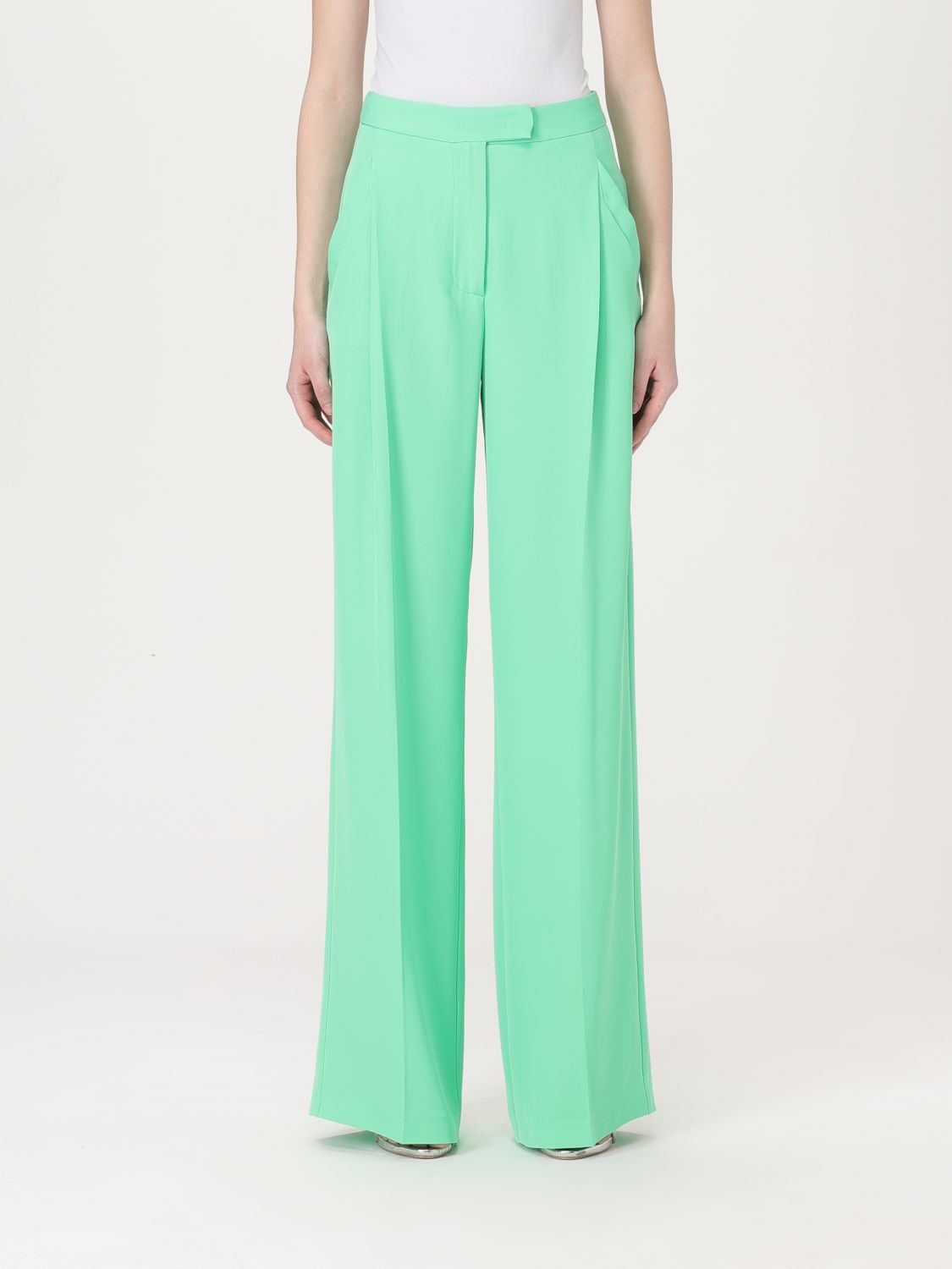 Simona Corsellini Pants SIMONA CORSELLINI Woman color Green