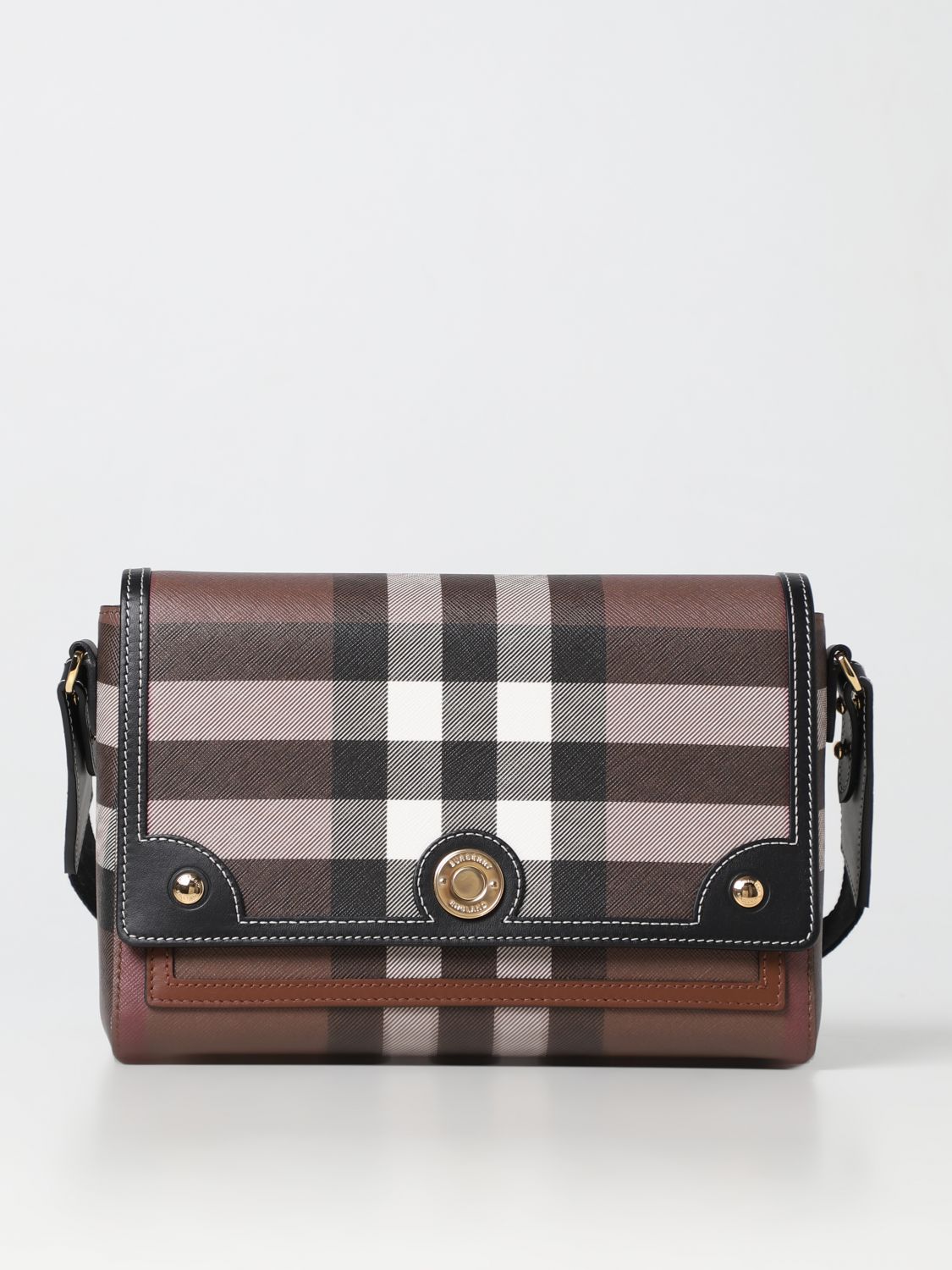 Burberry Crossbody Bags BURBERRY Woman colour Brown