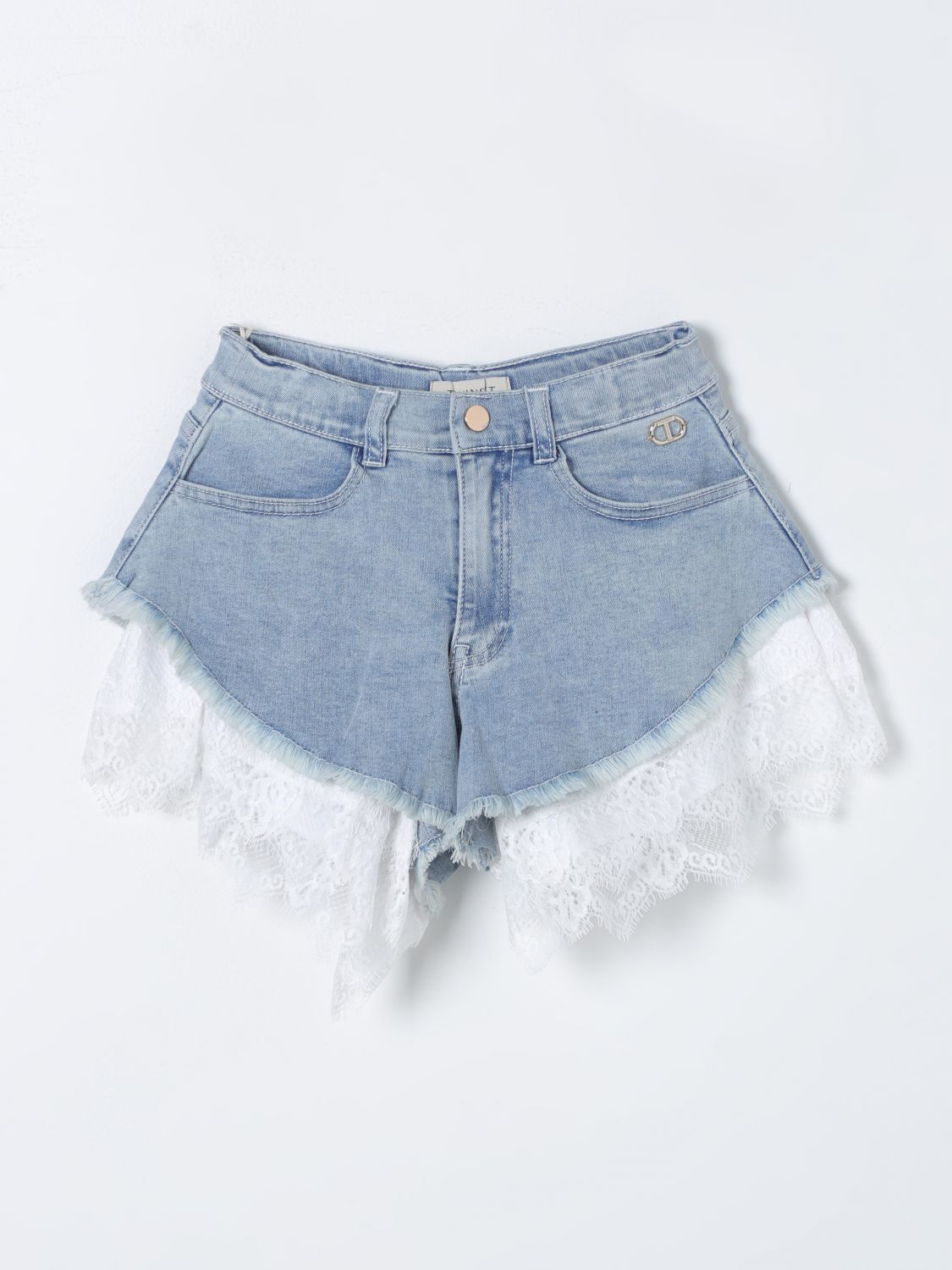 Twinset Short TWINSET Kids colour Denim