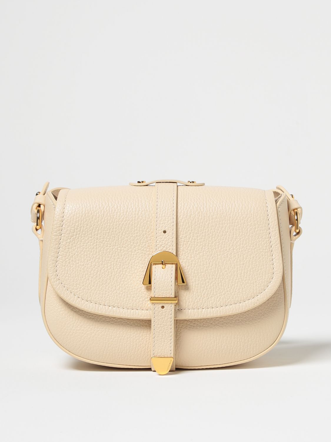 Coccinelle Crossbody Bags COCCINELLE Woman colour Butter