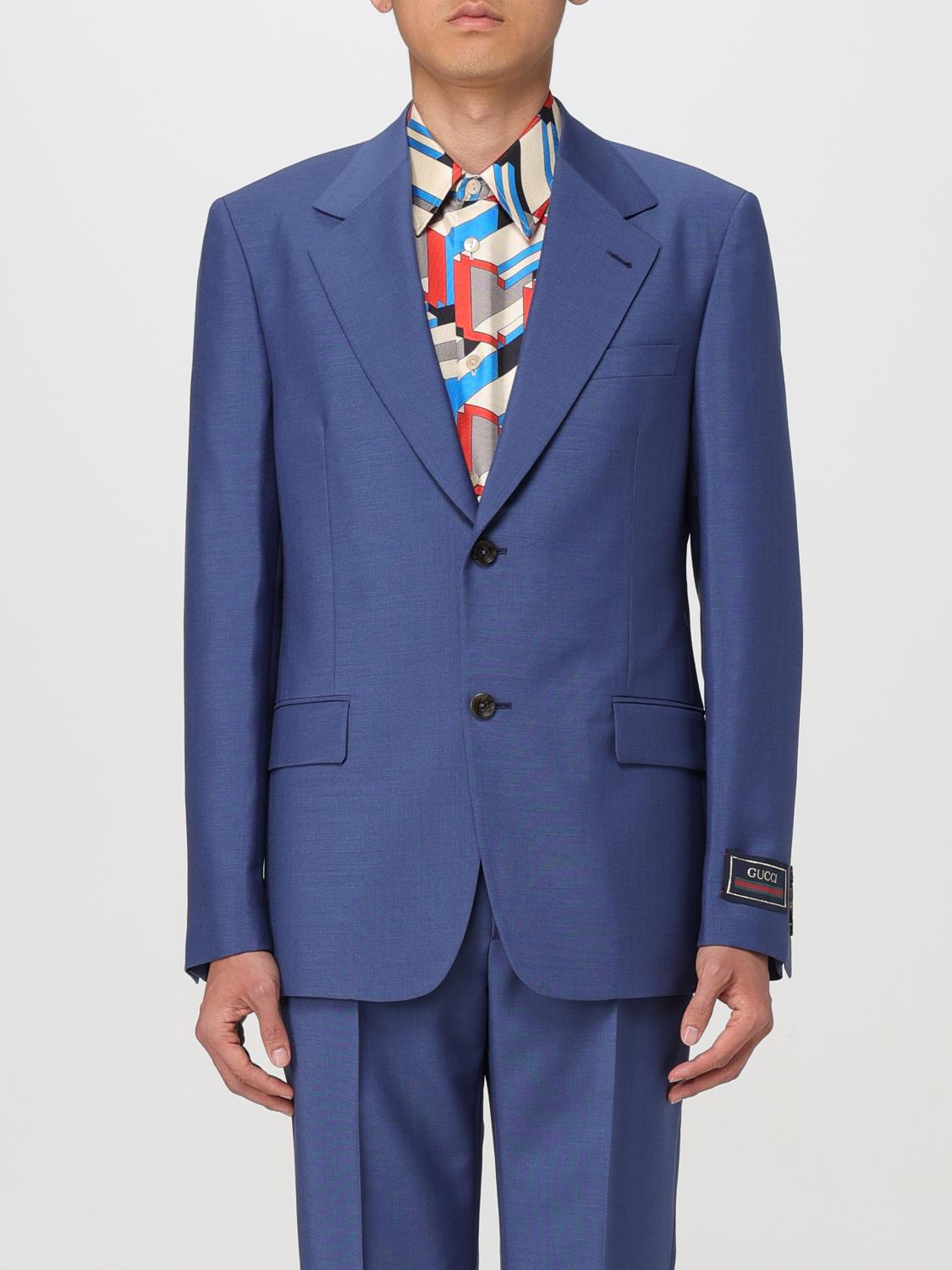 Gucci Blazer GUCCI Men color Avion