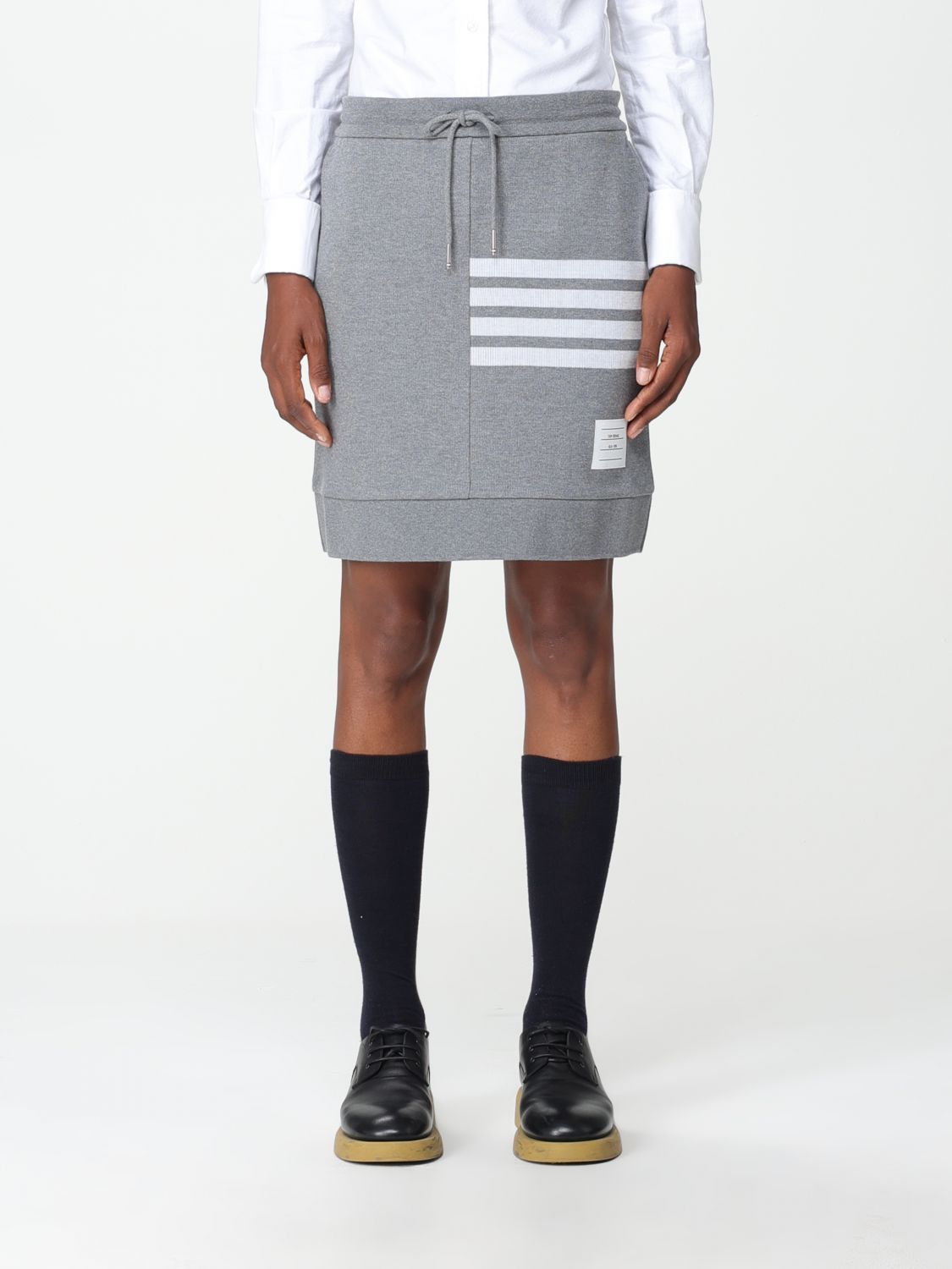 Thom Browne Skirt THOM BROWNE Woman colour Grey