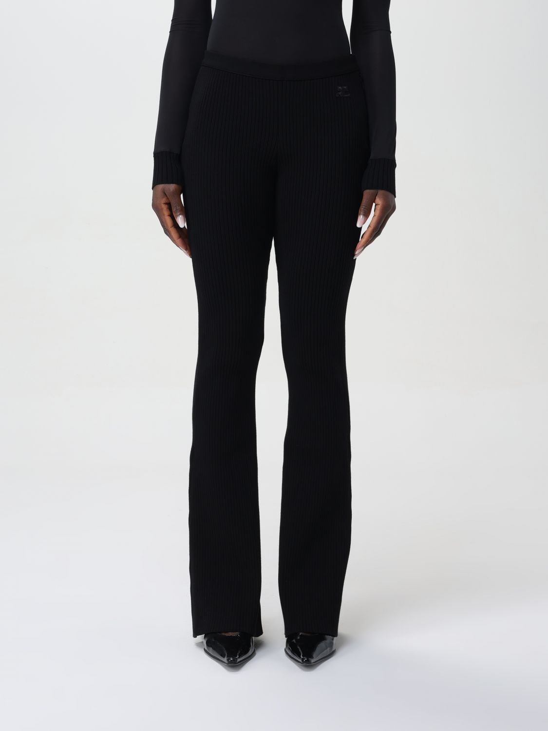 Courrèges Trousers COURRÈGES Woman colour Black