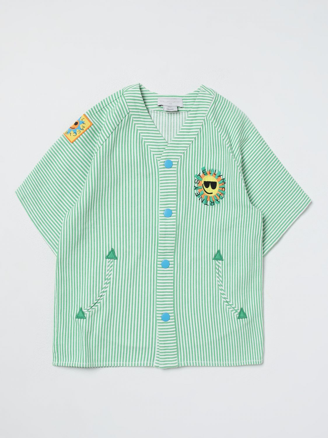 Stella McCartney Kids Shirt STELLA MCCARTNEY KIDS Kids color Yellow Cream