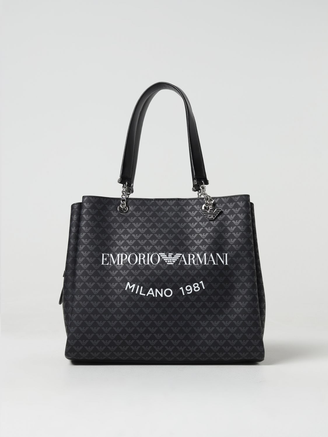 Emporio Armani Tote Bags EMPORIO ARMANI Woman colour Black