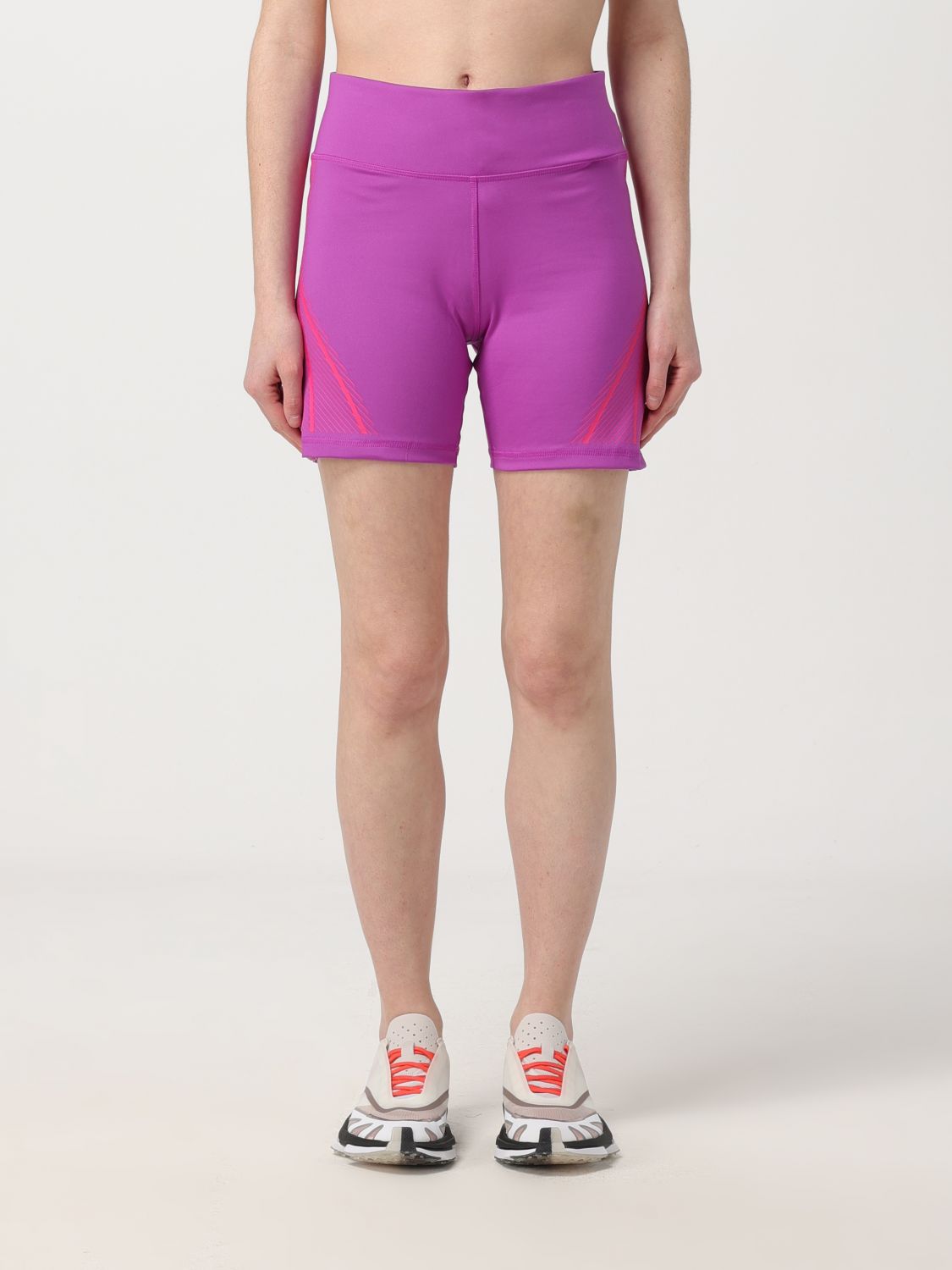 Adidas By Stella Mccartney Trousers ADIDAS BY STELLA MCCARTNEY Woman colour Violet
