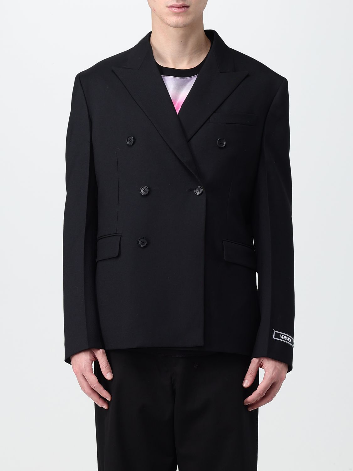 Versace Blazer VERSACE Men colour Black