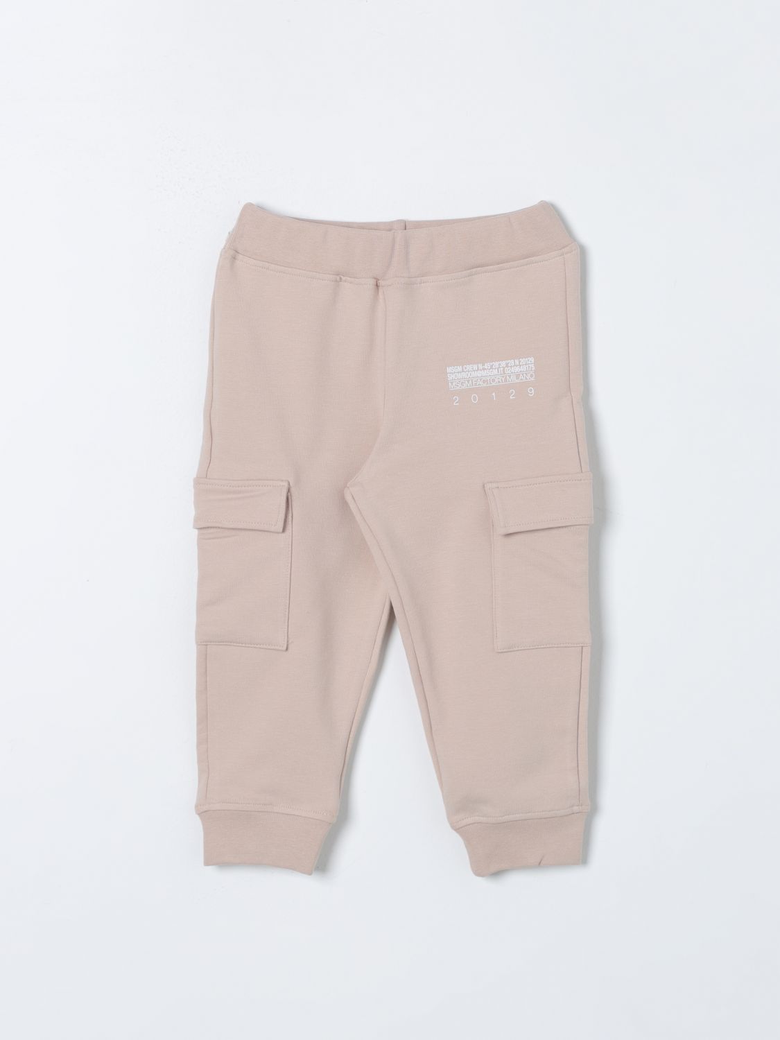 Msgm Kids Trousers MSGM KIDS Kids colour Beige