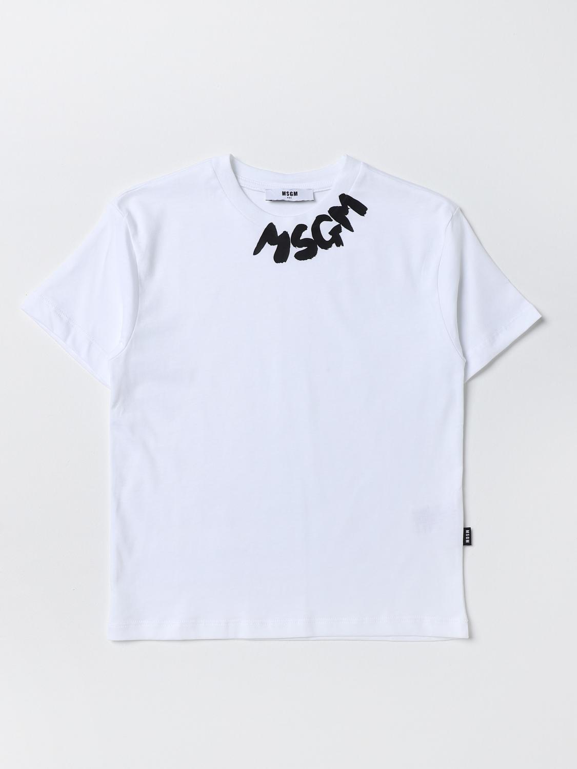 Msgm Kids T-Shirt MSGM KIDS Kids colour White