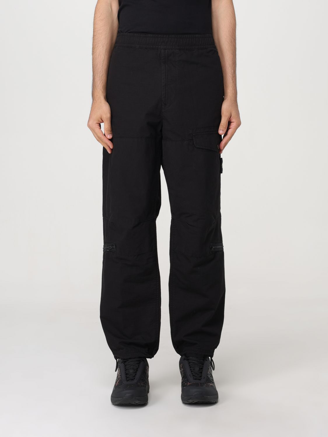 Stone Island Trousers STONE ISLAND Men colour Black