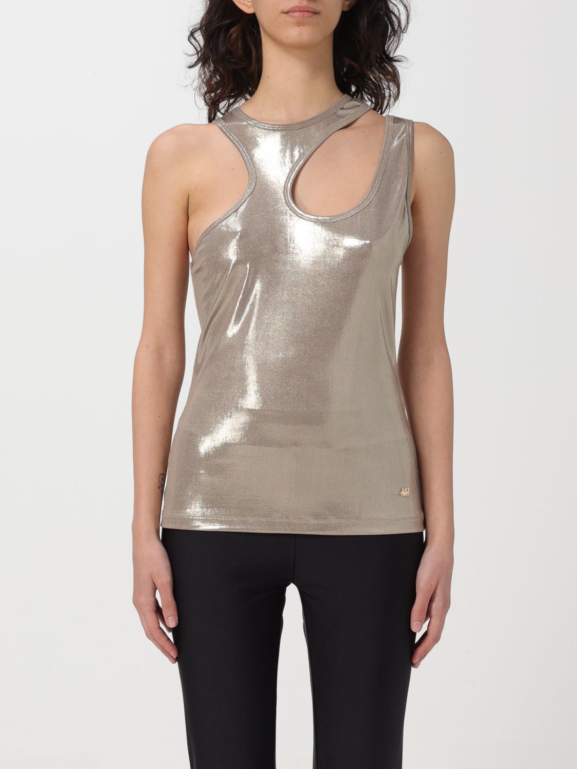 Just Cavalli Top JUST CAVALLI Woman colour Gold