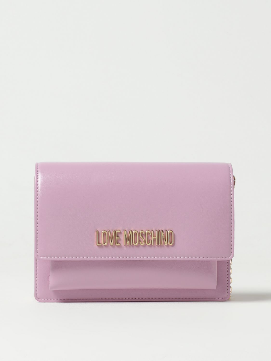 Love Moschino Crossbody Bags LOVE MOSCHINO Woman colour Lilac