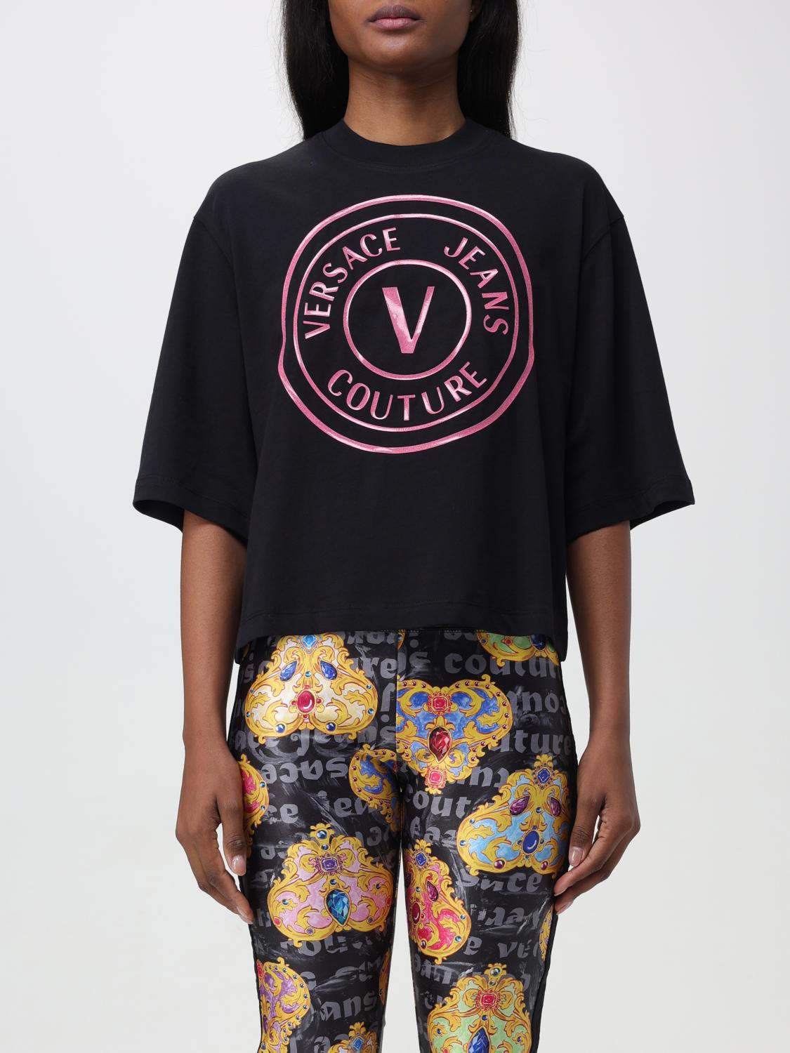 Versace Jeans Couture T-Shirt VERSACE JEANS COUTURE Woman colour Black