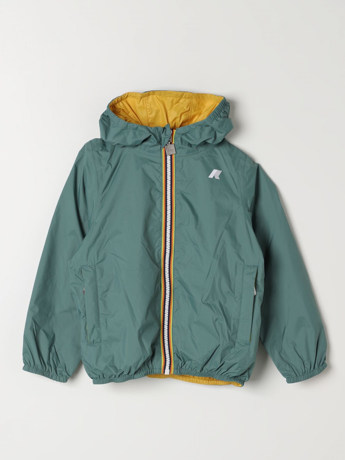 K-Way Jacket K-WAY Kids colour Green