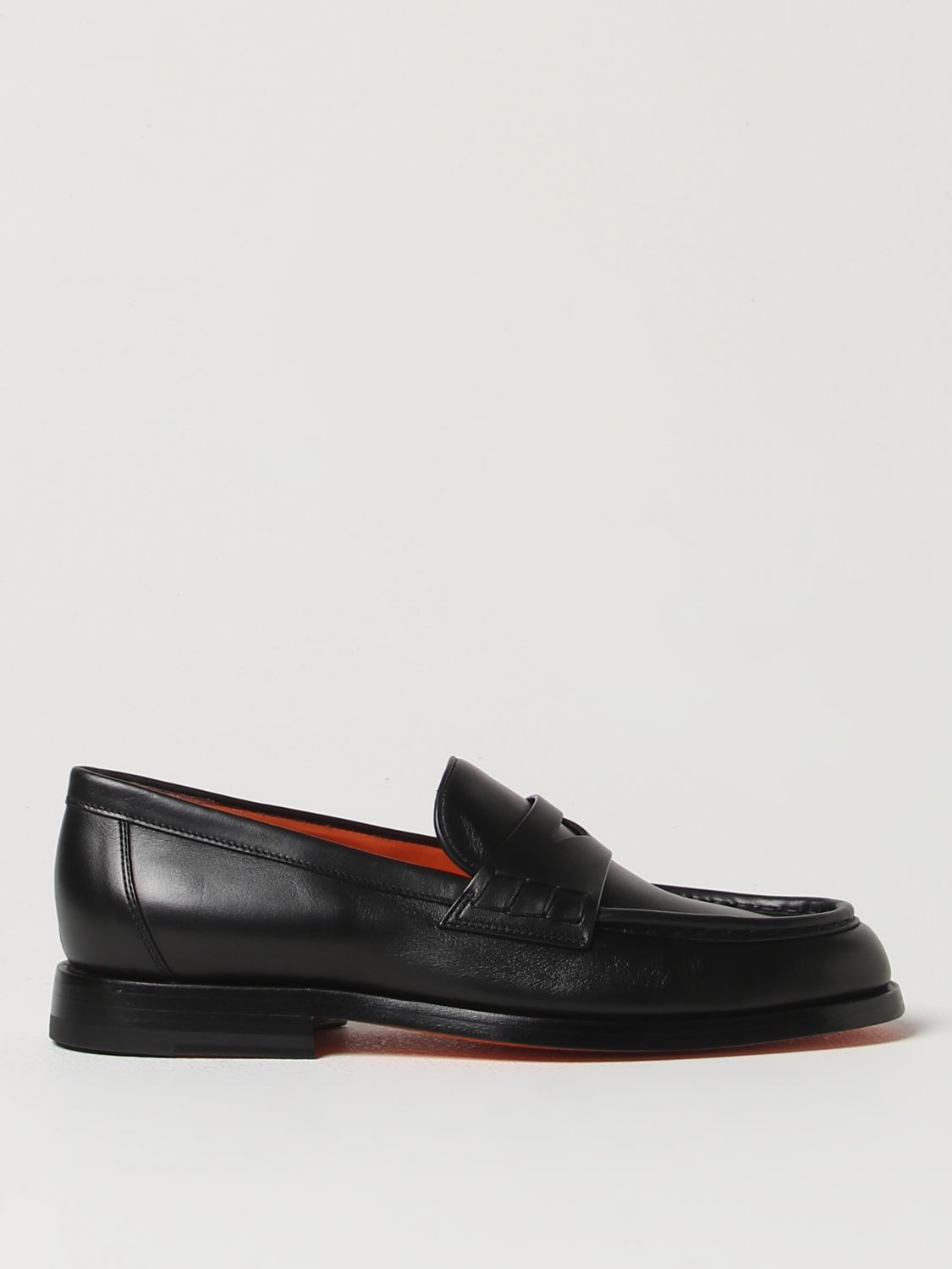 Santoni Loafers SANTONI Woman colour Black