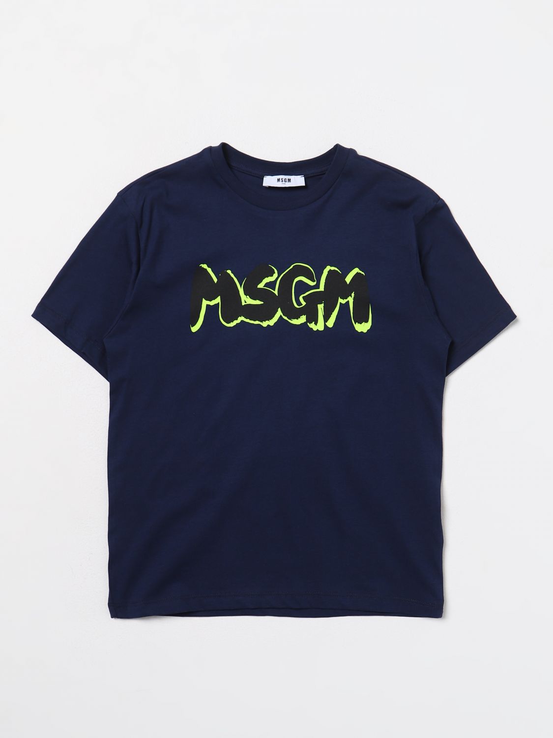 Msgm Kids T-Shirt MSGM KIDS Kids colour Blue