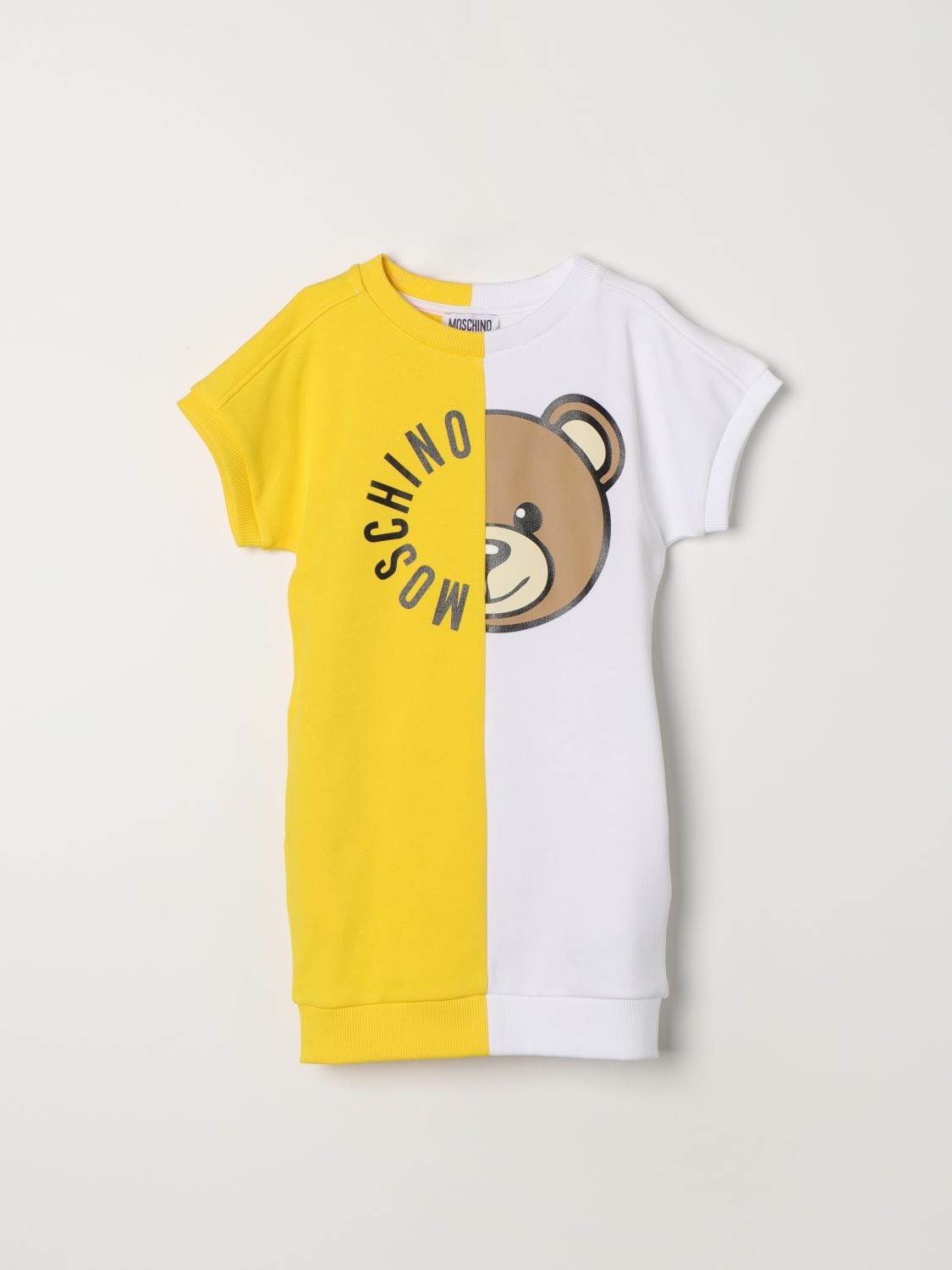  Dress MOSCHINO KID Kids colour Yellow