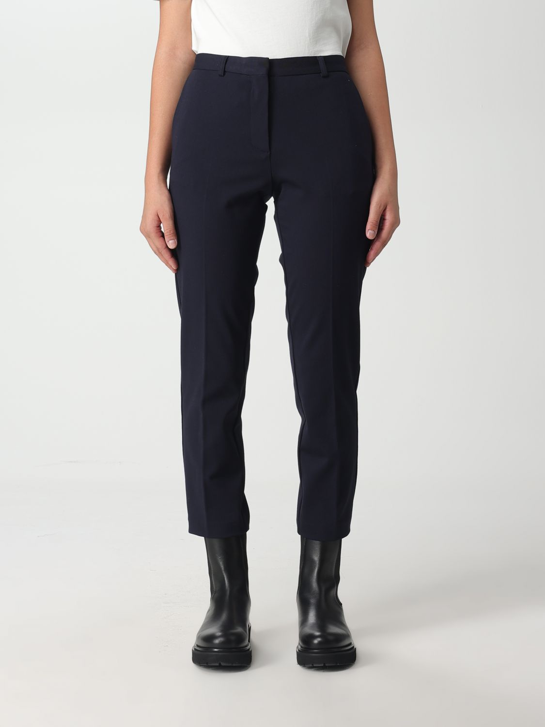 Grifoni Trousers GRIFONI Woman colour Blue