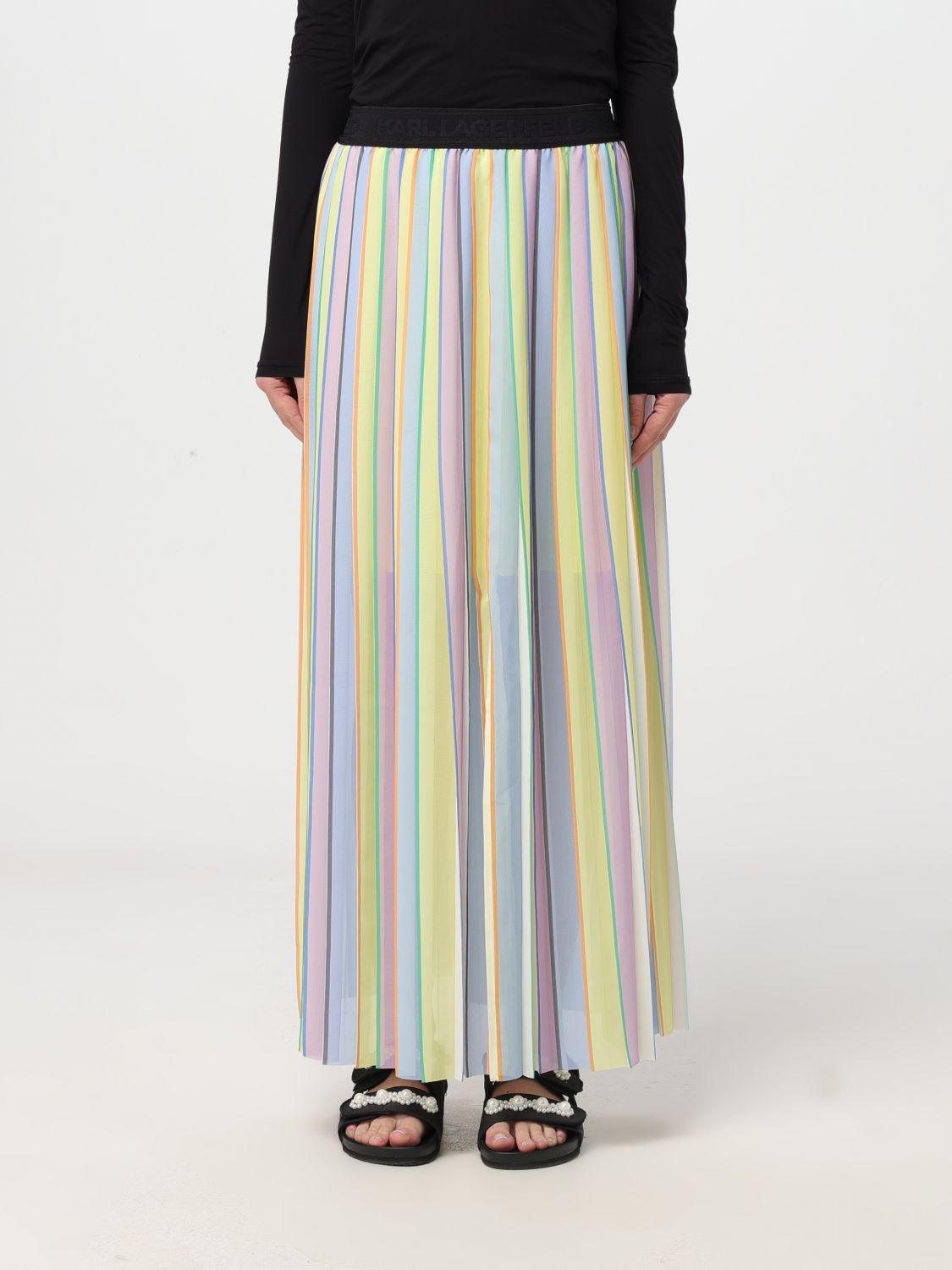 Karl Lagerfeld Skirt KARL LAGERFELD Woman color Multicolor