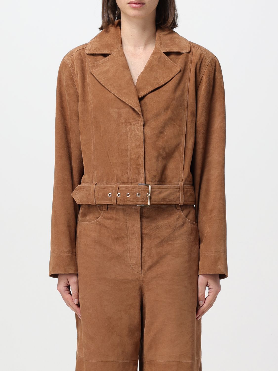 Alberta Ferretti Jacket ALBERTA FERRETTI Woman color Brown