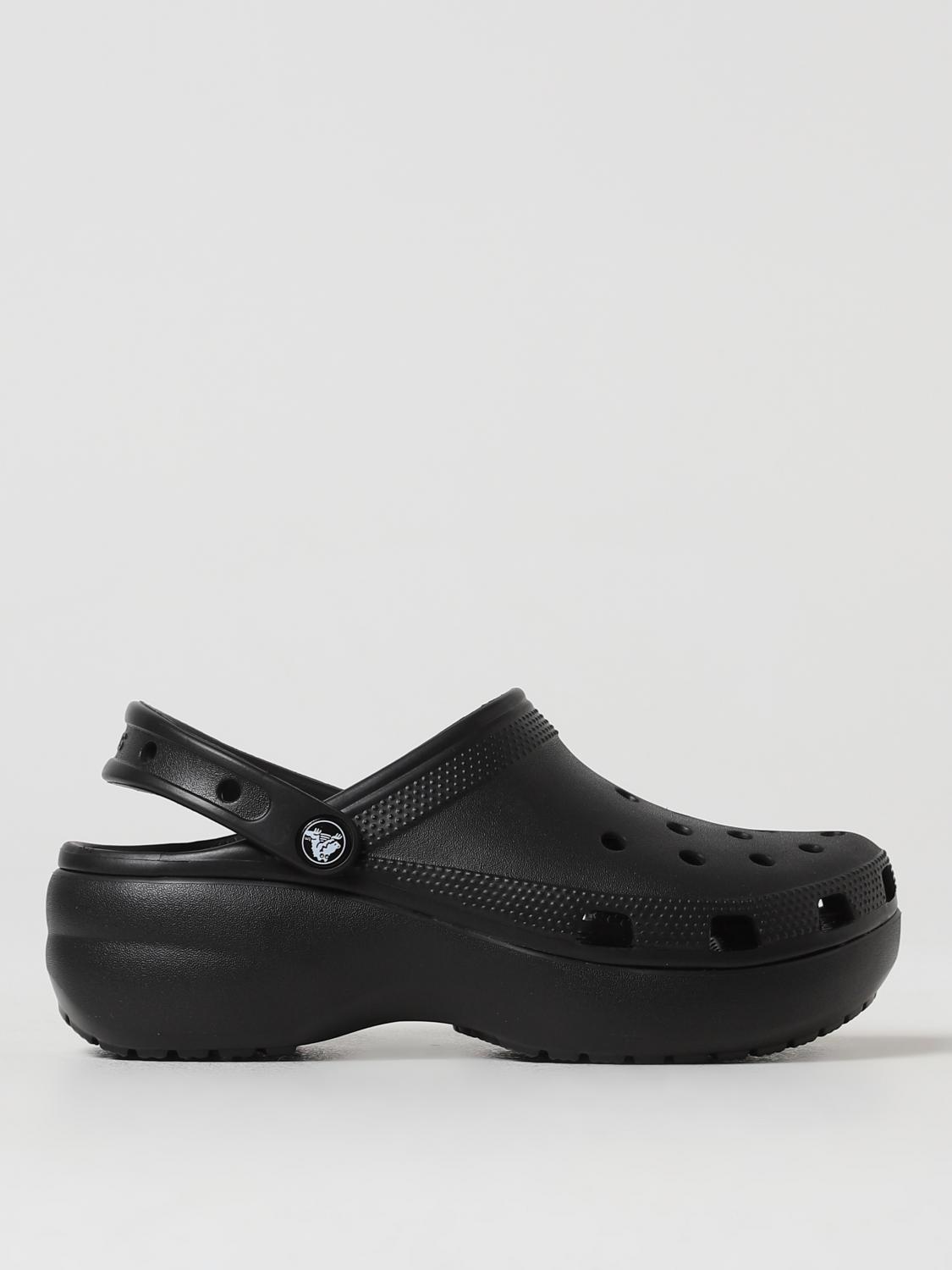 Crocs Flat Sandals CROCS Woman color Black