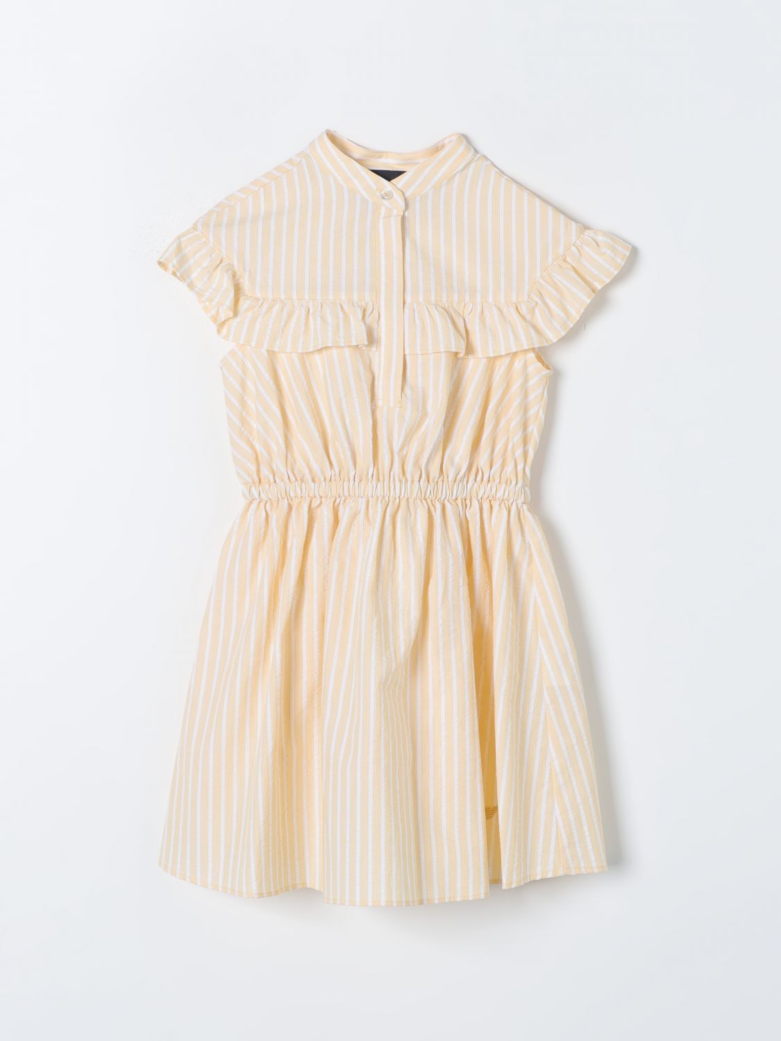 Emporio Armani Kids Dress EMPORIO ARMANI KIDS Kids colour Yellow