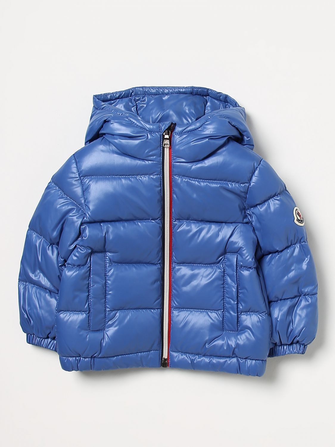 Moncler Jacket MONCLER Kids colour Royal Blue