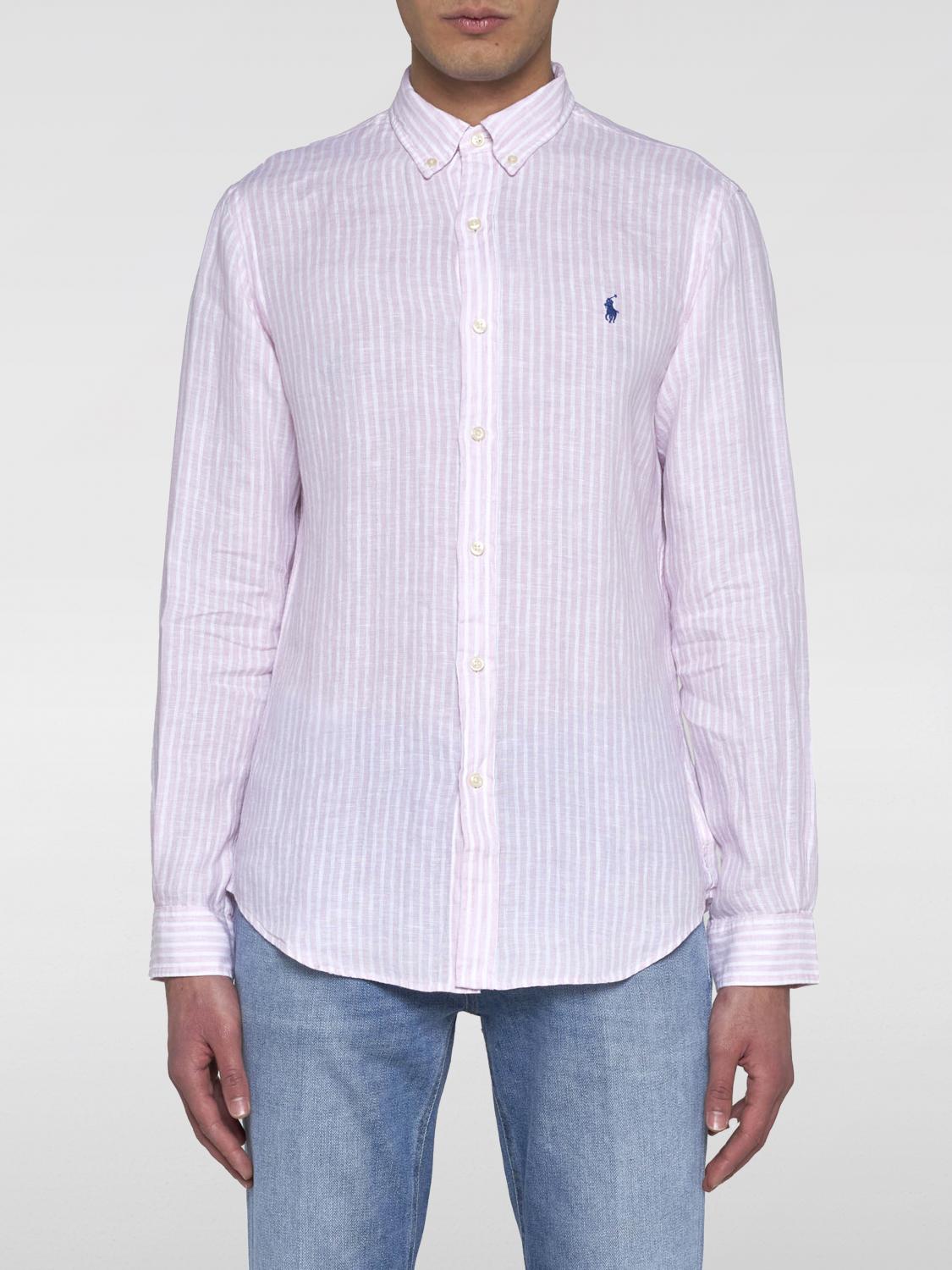 Polo Ralph Lauren Shirt POLO RALPH LAUREN Men color Pink