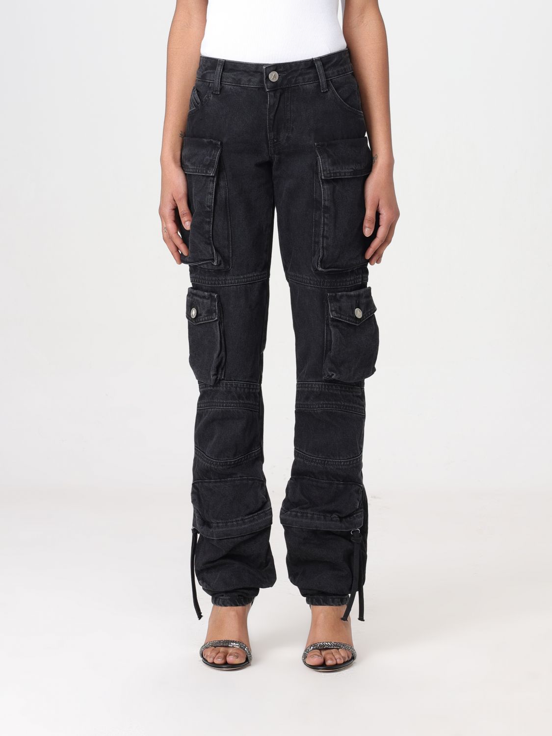 The Attico Jeans THE ATTICO Woman colour Black