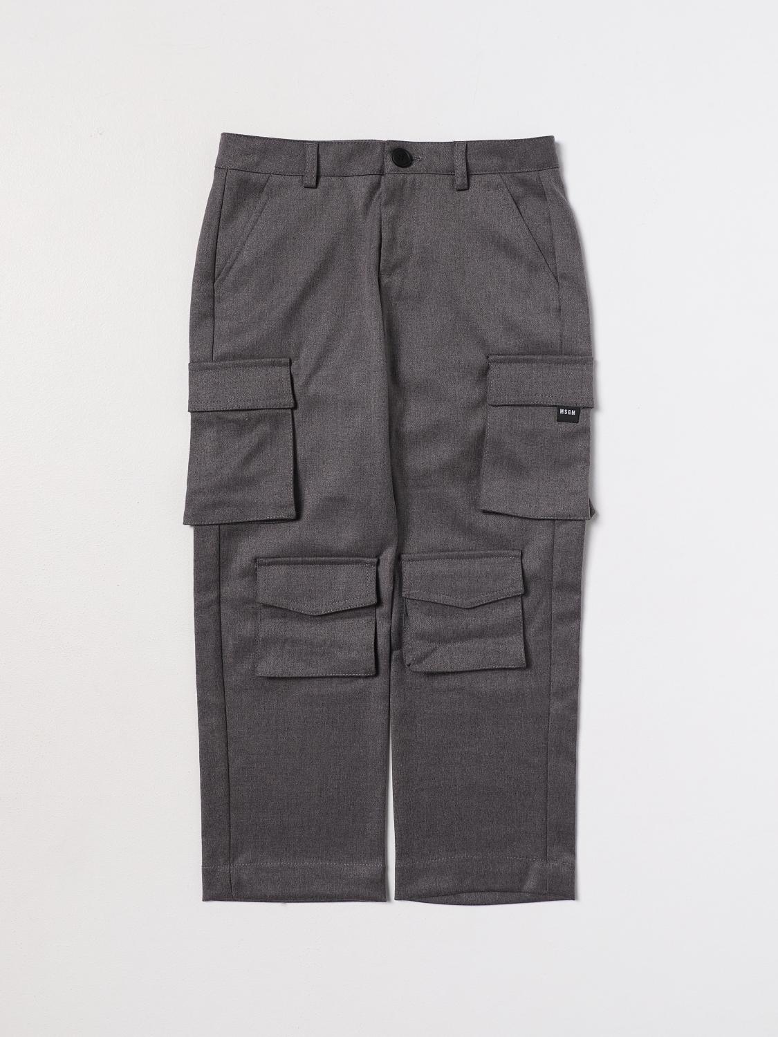 Msgm Kids Trousers MSGM KIDS Kids colour Grey