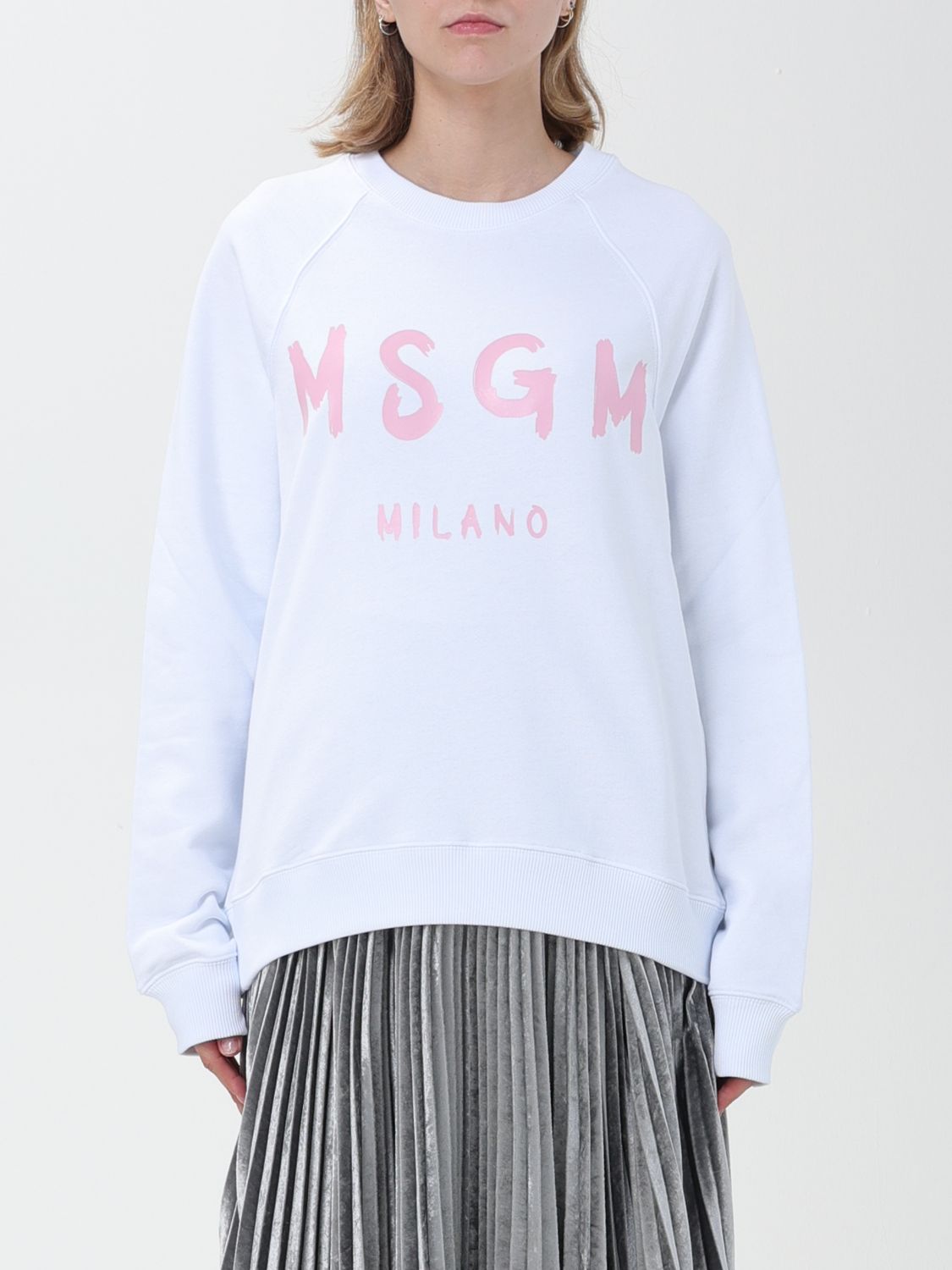 Msgm Sweatshirt MSGM Woman colour White