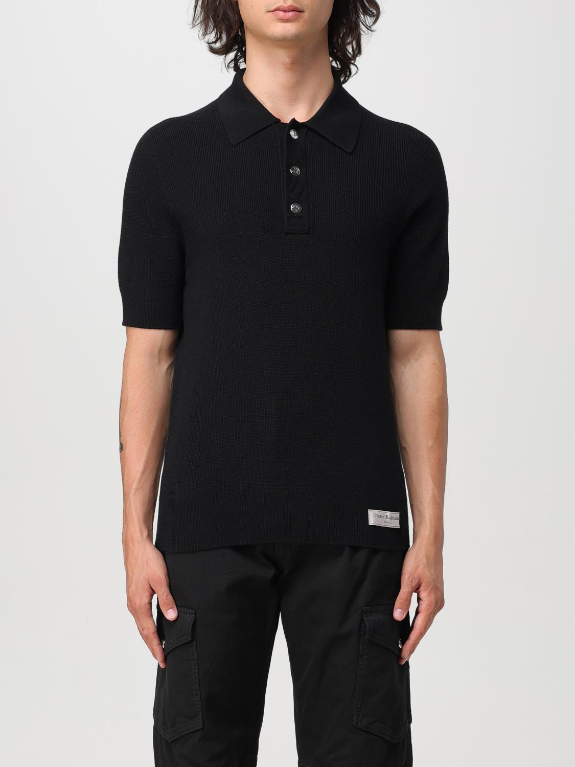 Balmain Polo Shirt BALMAIN Men color Black