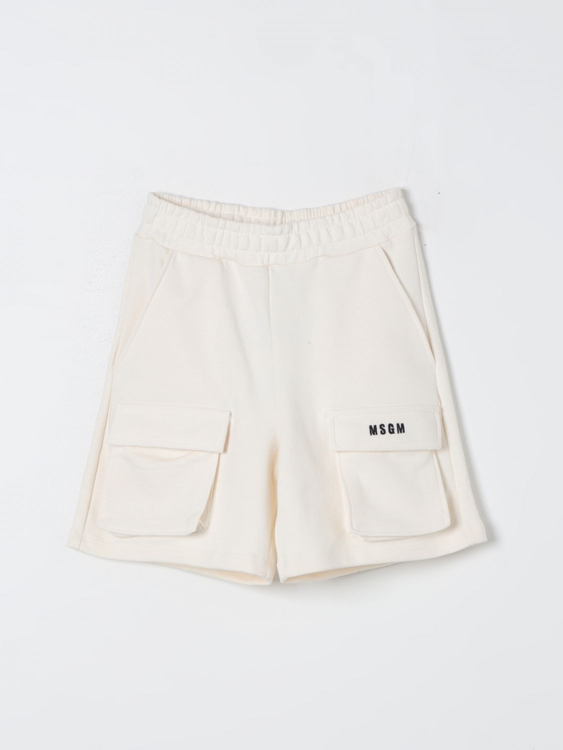 Msgm Kids Shorts MSGM KIDS Kids colour Cream