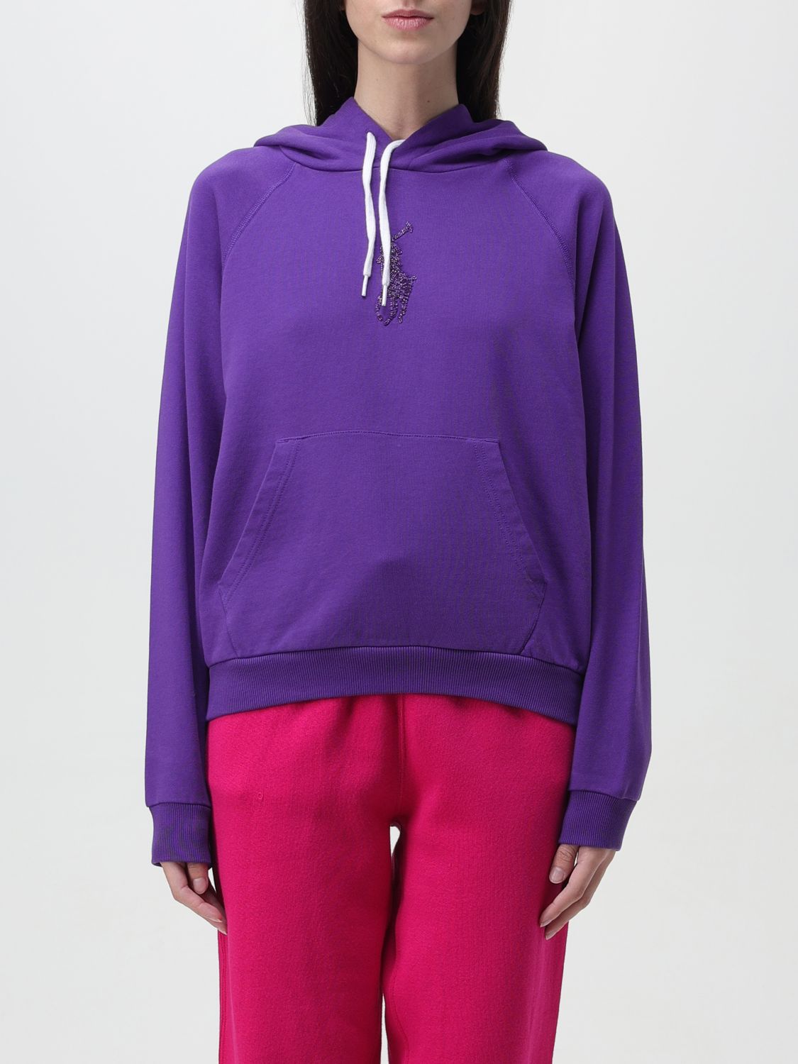 Polo Ralph Lauren Sweatshirt POLO RALPH LAUREN Woman colour Violet