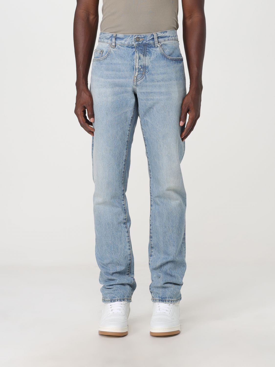 Saint Laurent Jeans SAINT LAURENT Men colour Blue