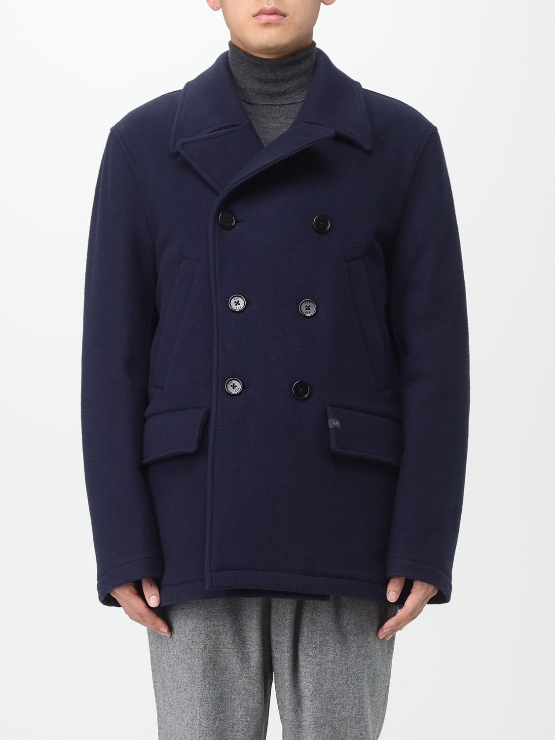 Fay Coat FAY Men colour Navy