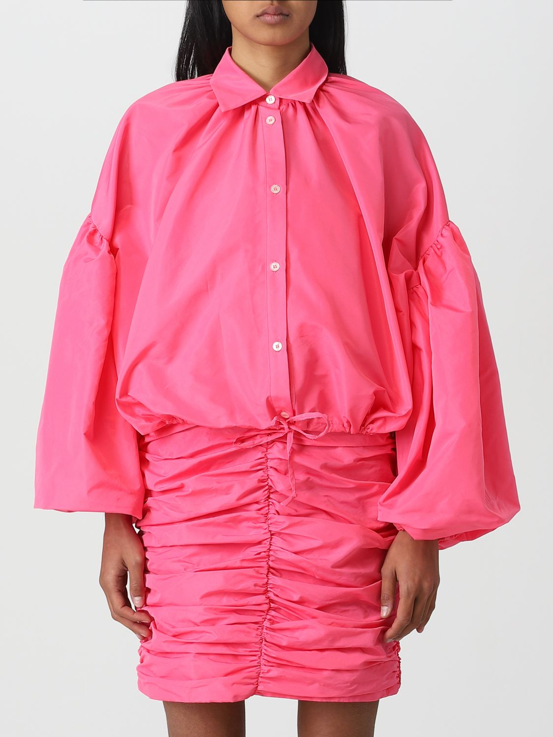 Msgm Shirt MSGM Woman colour Fuchsia