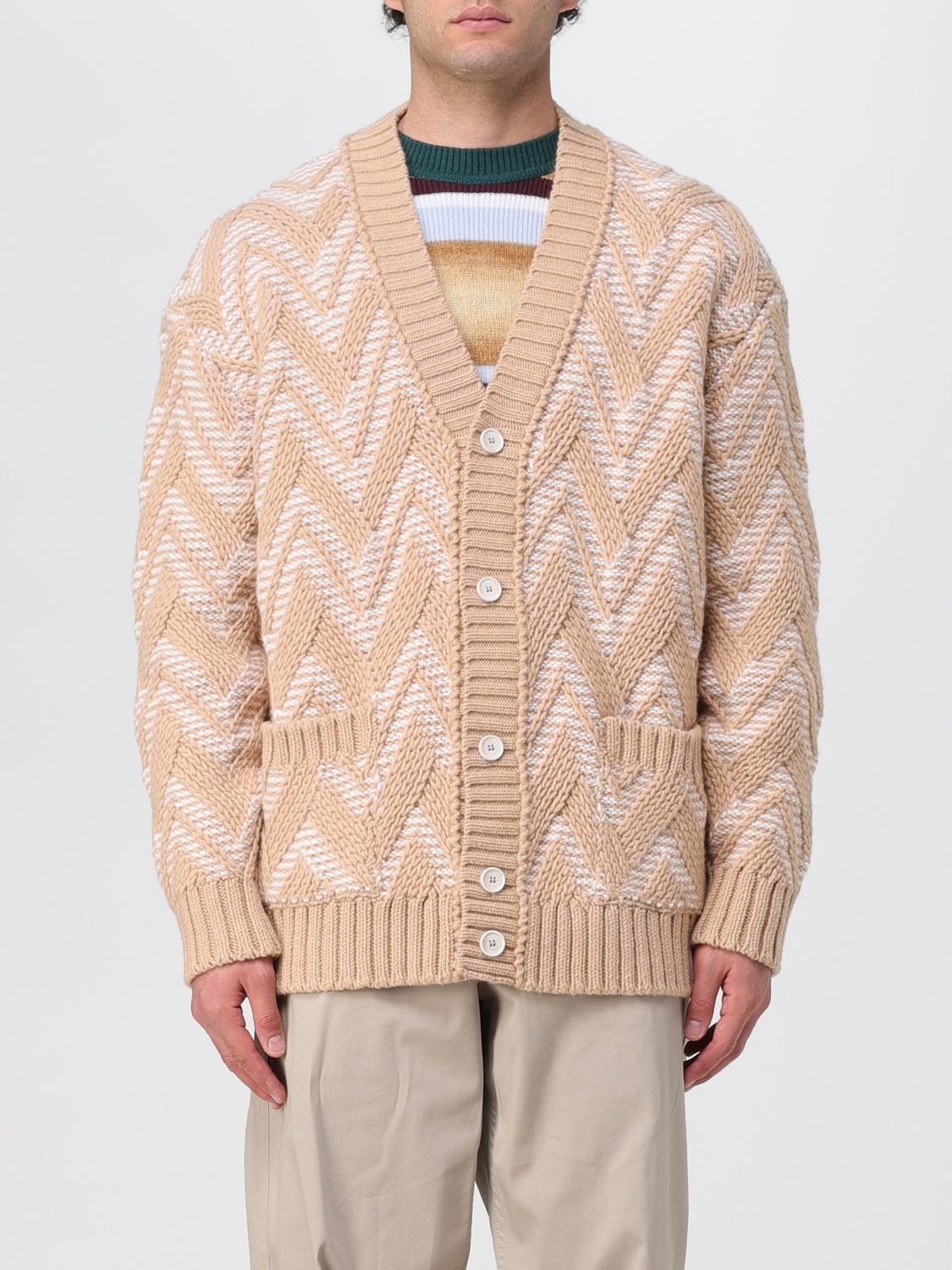 Missoni Cardigan MISSONI Men colour Brown