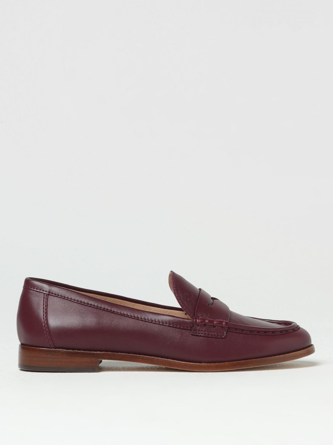 Lauren Ralph Lauren Loafers LAUREN RALPH LAUREN Woman colour Burgundy