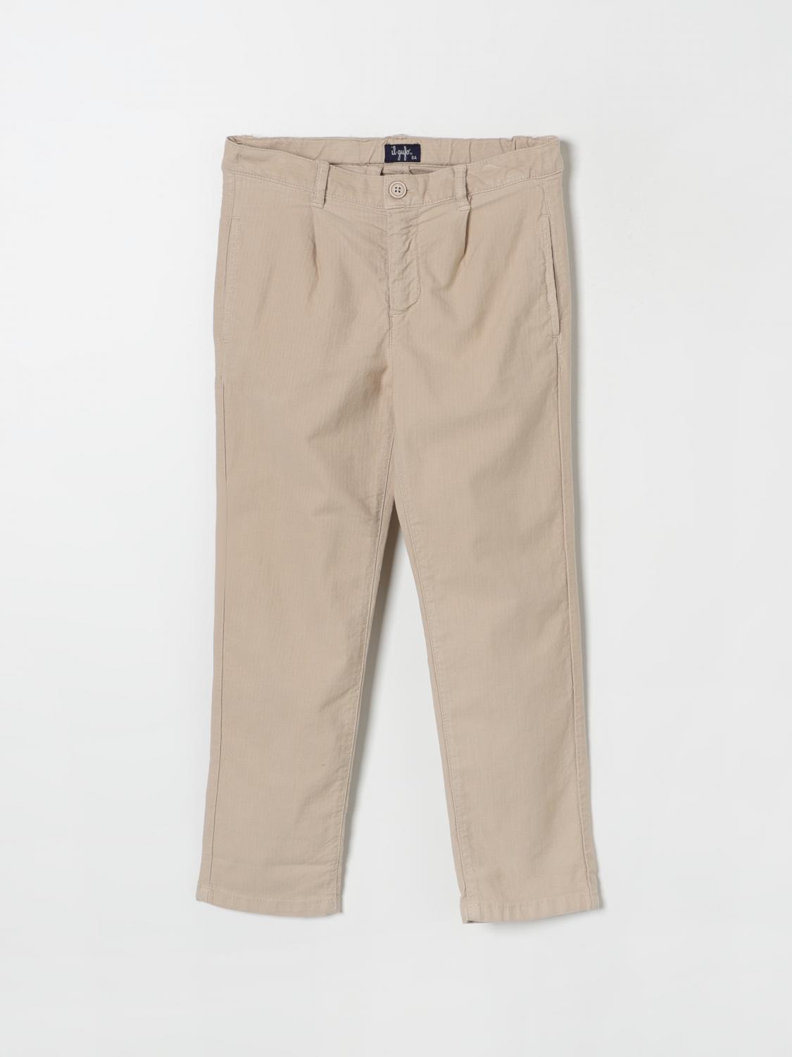 Il Gufo Pants IL GUFO Kids color Beige