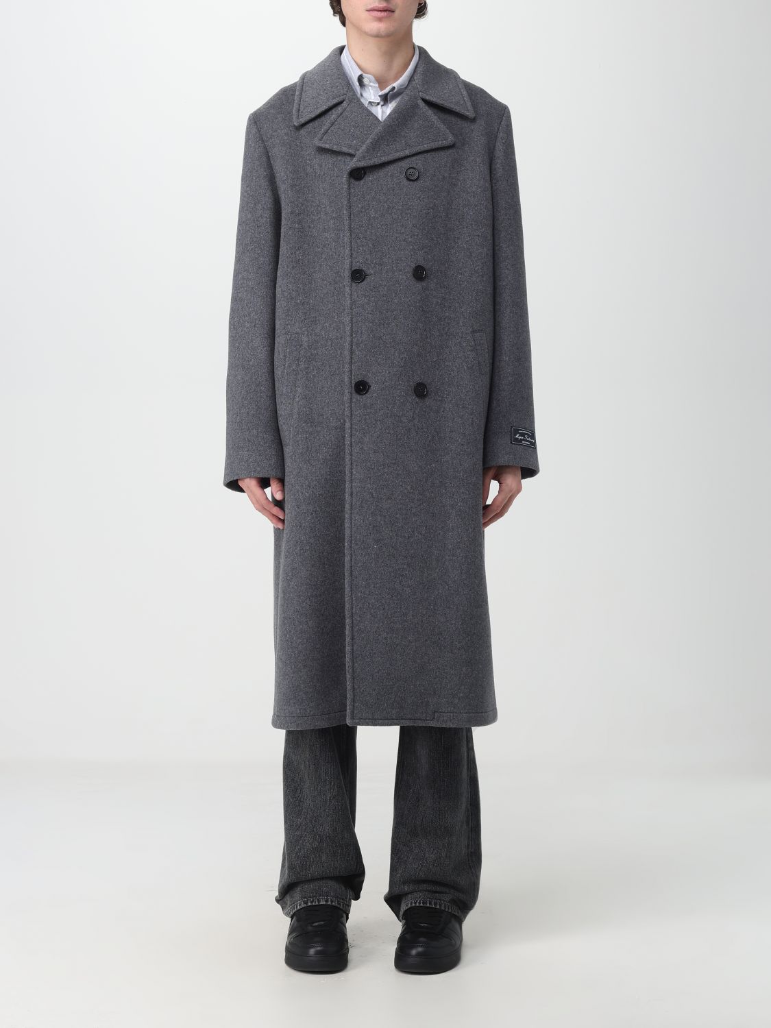 Msgm Coat MSGM Men colour Grey