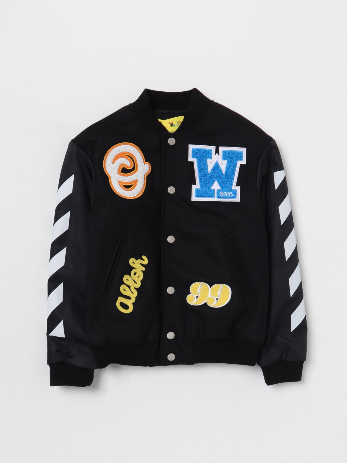 OFF-WHITE Jacket OFF-WHITE Kids colour Black