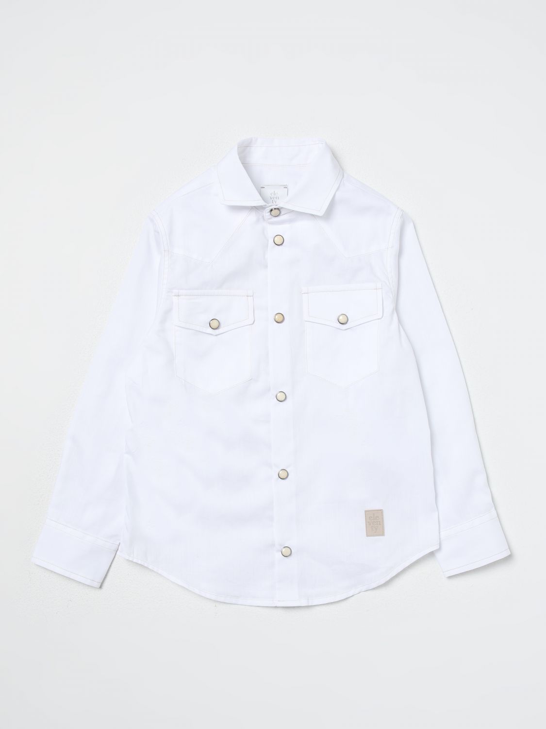 Eleventy Shirt ELEVENTY Kids color White