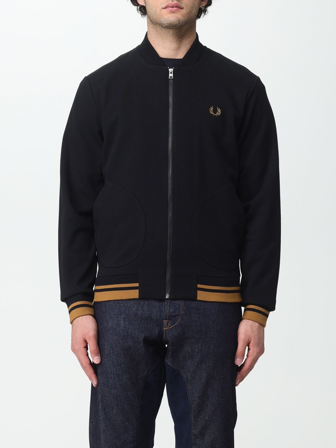 Fred Perry Jacket FRED PERRY Men colour Black