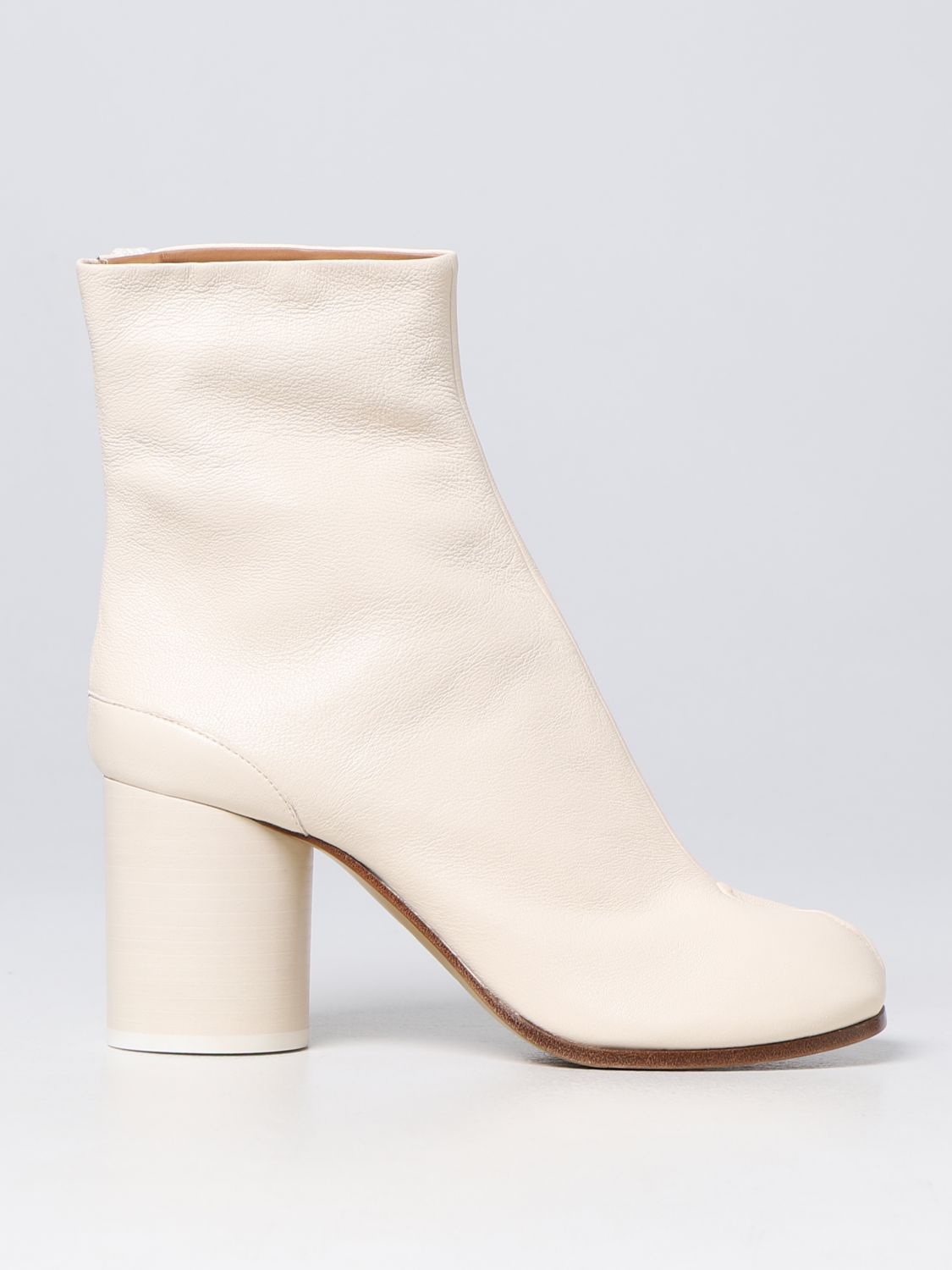 Maison Margiela Flat Ankle Boots MAISON MARGIELA Woman colour White