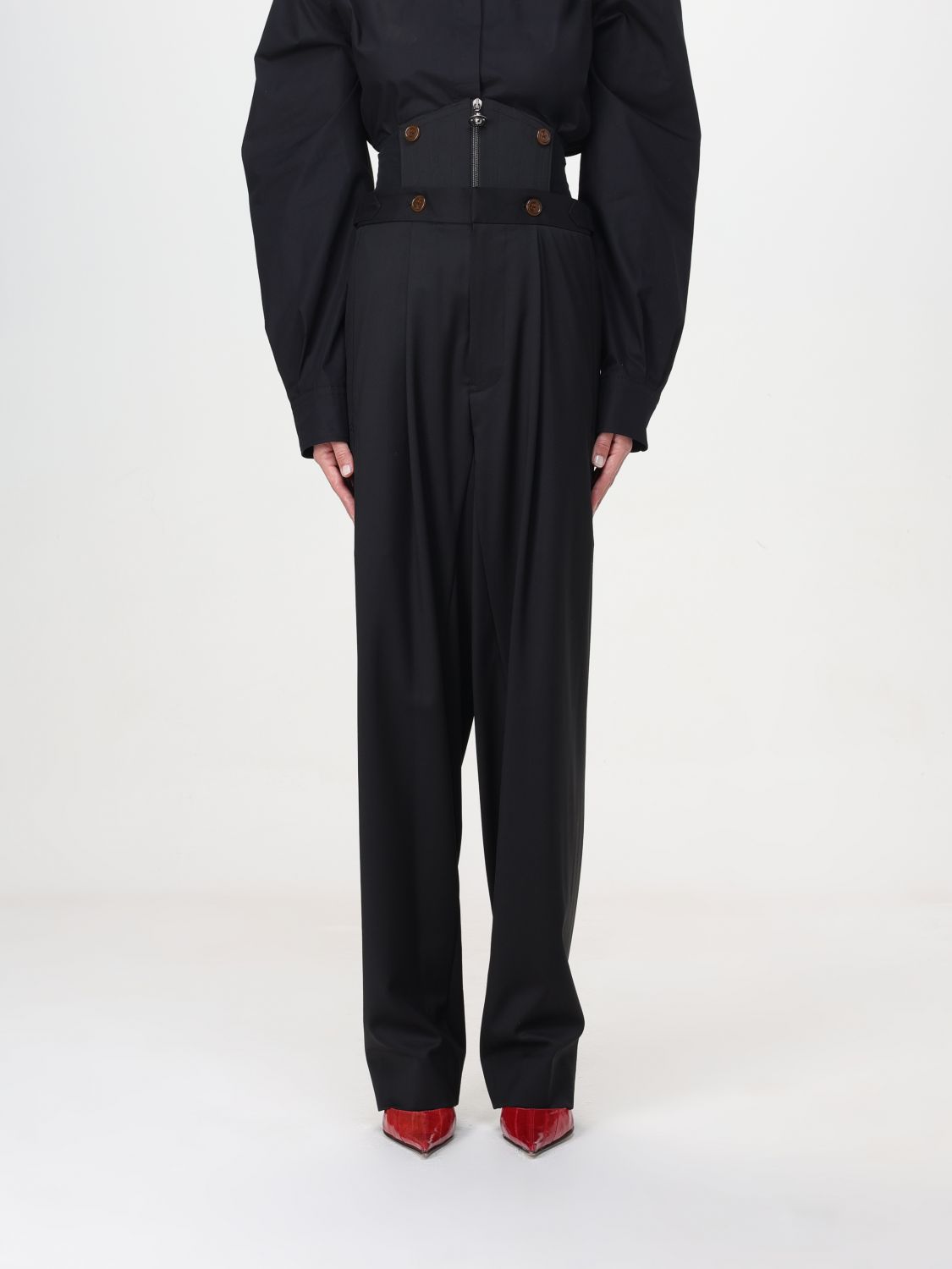 Vivienne Westwood Trousers VIVIENNE WESTWOOD Woman colour Black