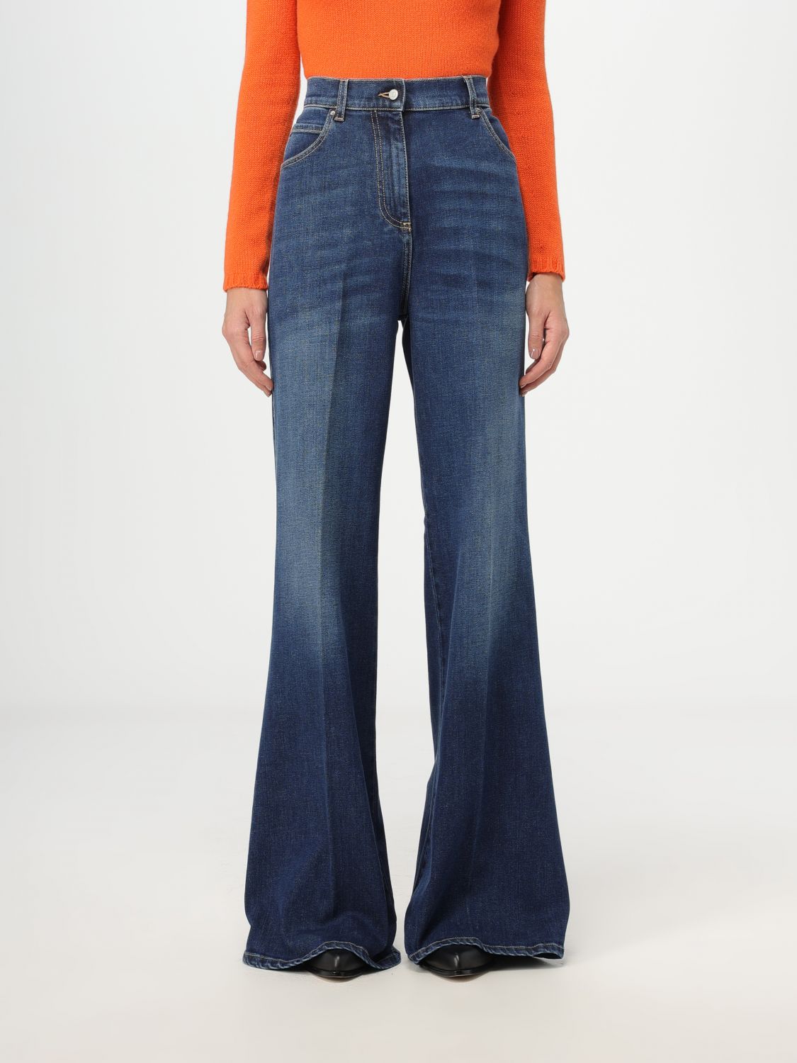 Fabiana Filippi Jeans FABIANA FILIPPI Woman colour Blue